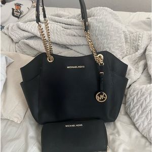 Michael kors Black Jet Purse
